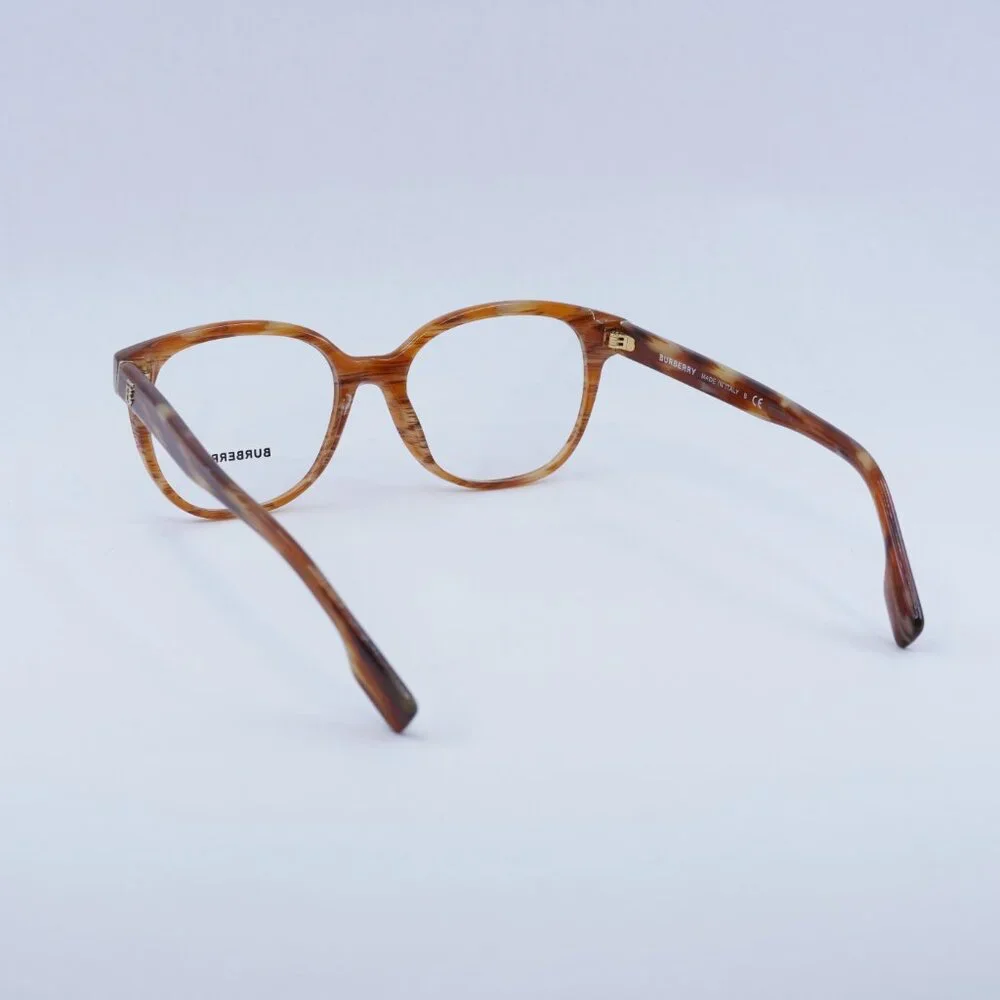 Burberry BE2332 3915 Eyeglasses Spotted Brown 52mm Square Frame - Picture 3 of 10